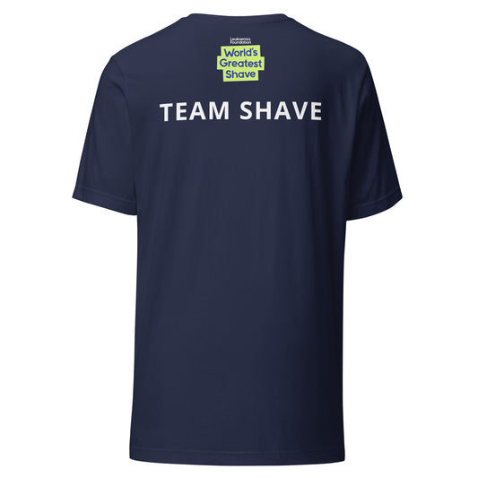 Personalised World's Greatest Shave T-Shirt - Navy