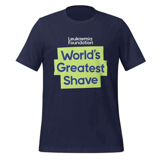 World's Greatest Shave T-Shirt - Navy